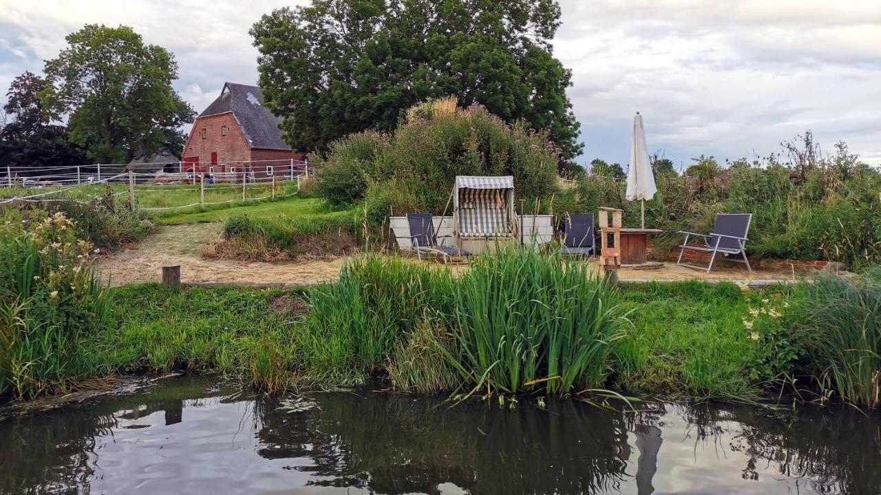 Appartement Im Stall "Lune River Ranch" Loxstedt Buitenkant foto